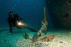 Wreck near Peurto Galera, D300, Sigmma 14mm by Larry Polster 